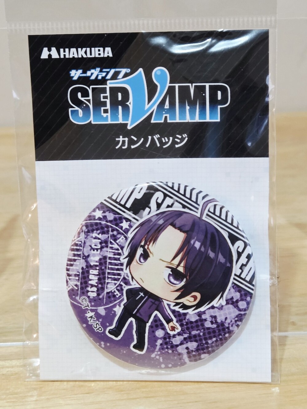 *4 for $30* Servamp - Misono Alicein Hakuba Can Badge Pin